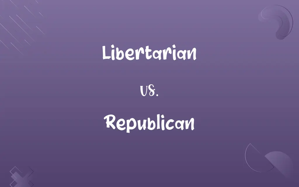 Libertarian vs. Republican