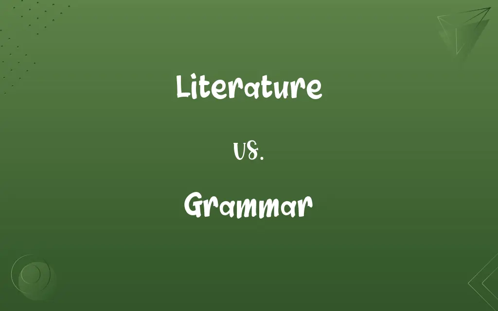 Literature vs. Grammar
