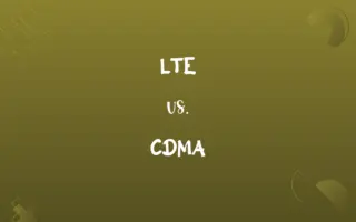 LTE vs. CDMA
