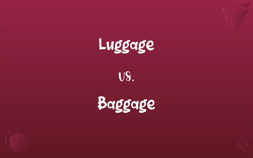 Luggage vs. Baggage