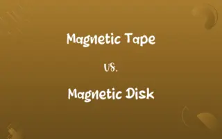 Magnetic Tape vs. Magnetic Disk