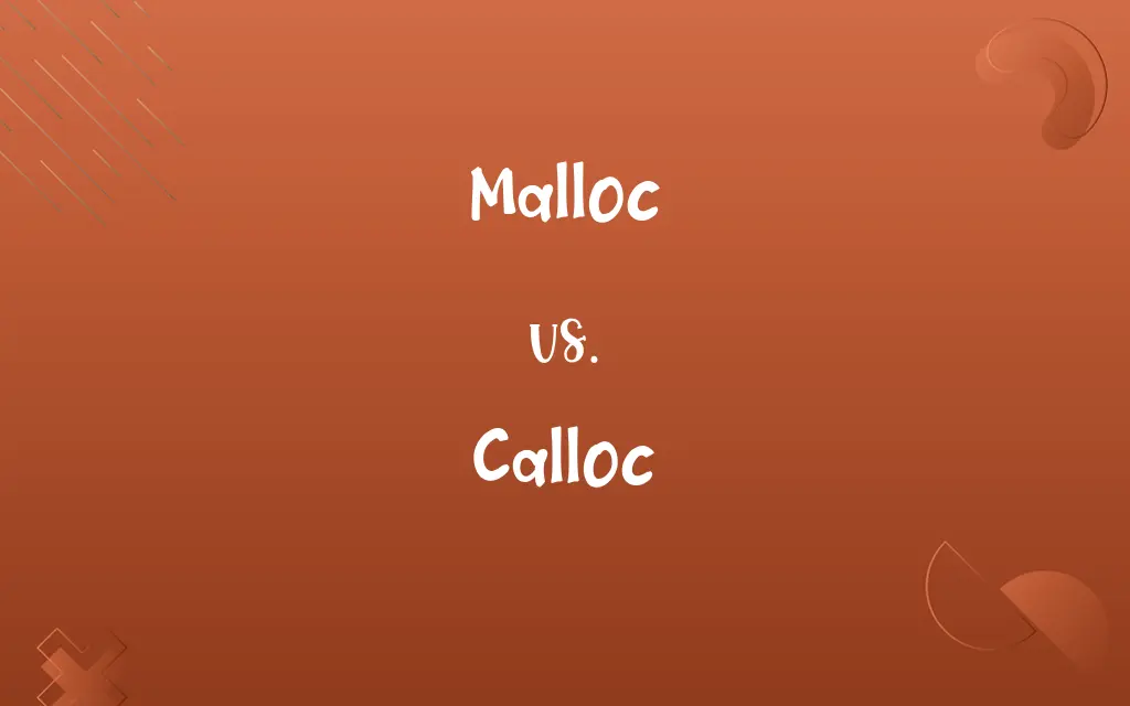 Malloc vs. Calloc