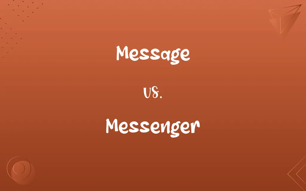 Message vs. Messenger