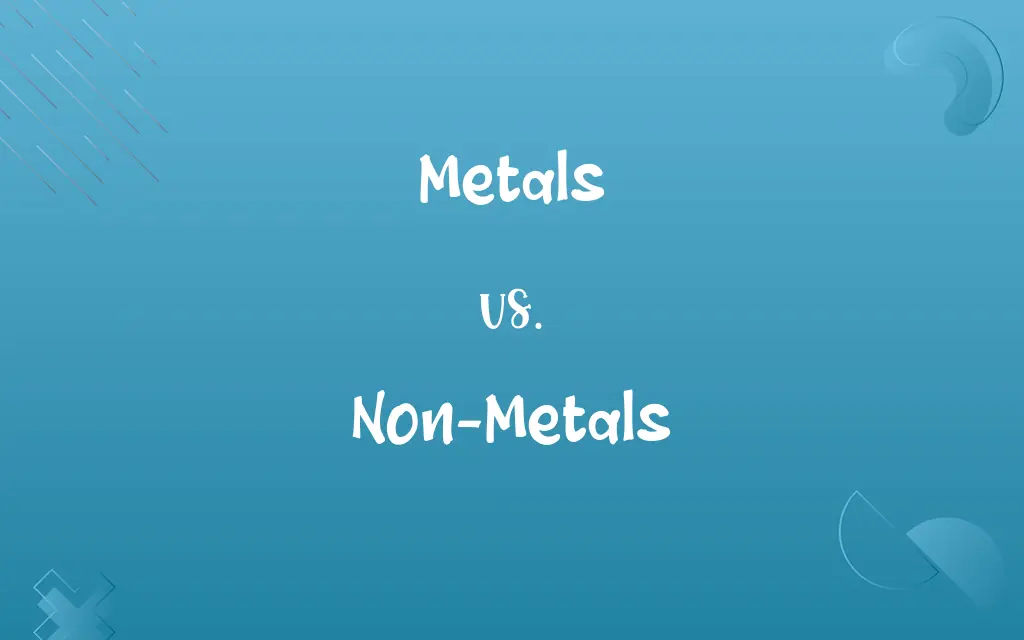 Metals vs. Non-Metals