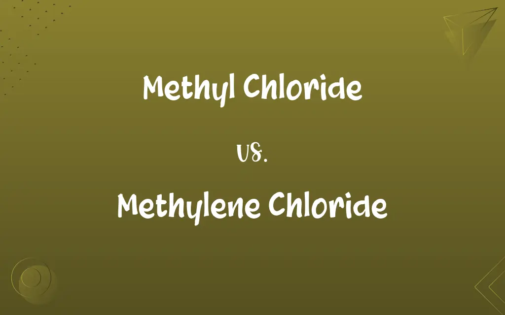 Methyl Chloride vs. Methylene Chloride