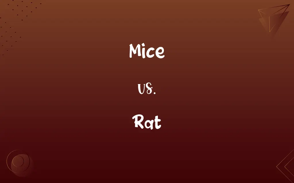 Mice vs. Rat