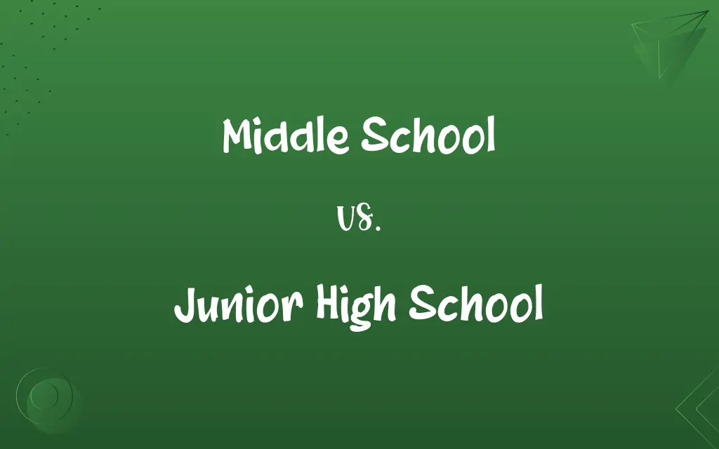 Middle School vs. Junior High School