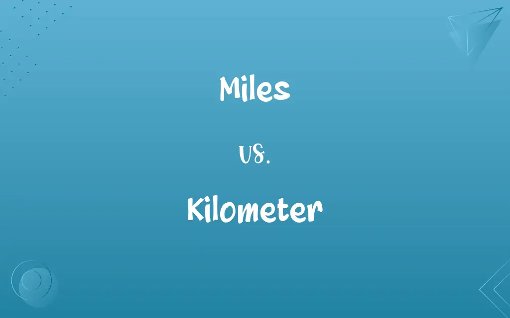 Miles vs. Kilometer