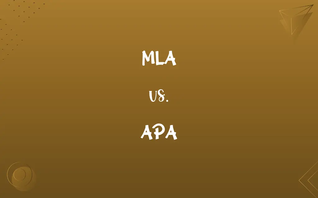 MLA vs. APA