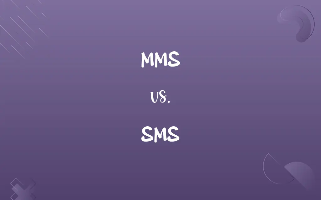 MMS vs. SMS