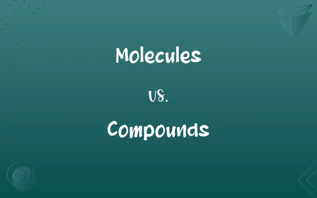 Molecules vs. Compounds