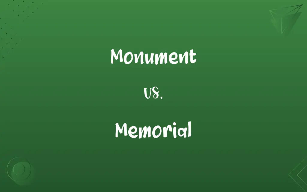 Monument vs. Memorial