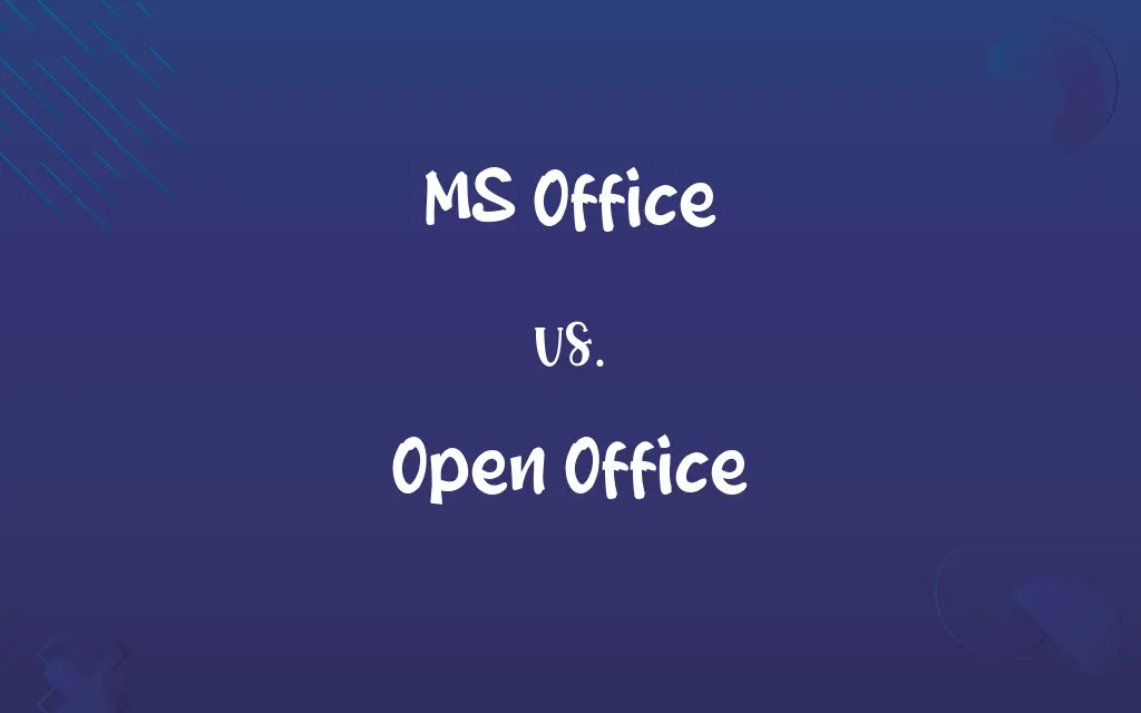 MS Office vs. Open Office