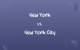 New York vs. New York City
