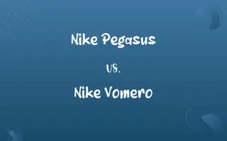 Nike Pegasus vs. Nike Vomero