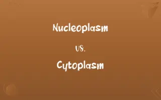 Nucleoplasm vs. Cytoplasm
