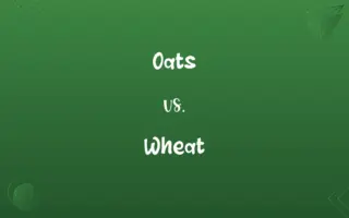 Oats vs. Wheat