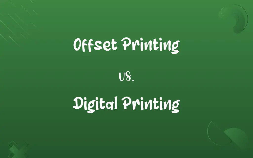 Offset Printing vs. Digital Printing