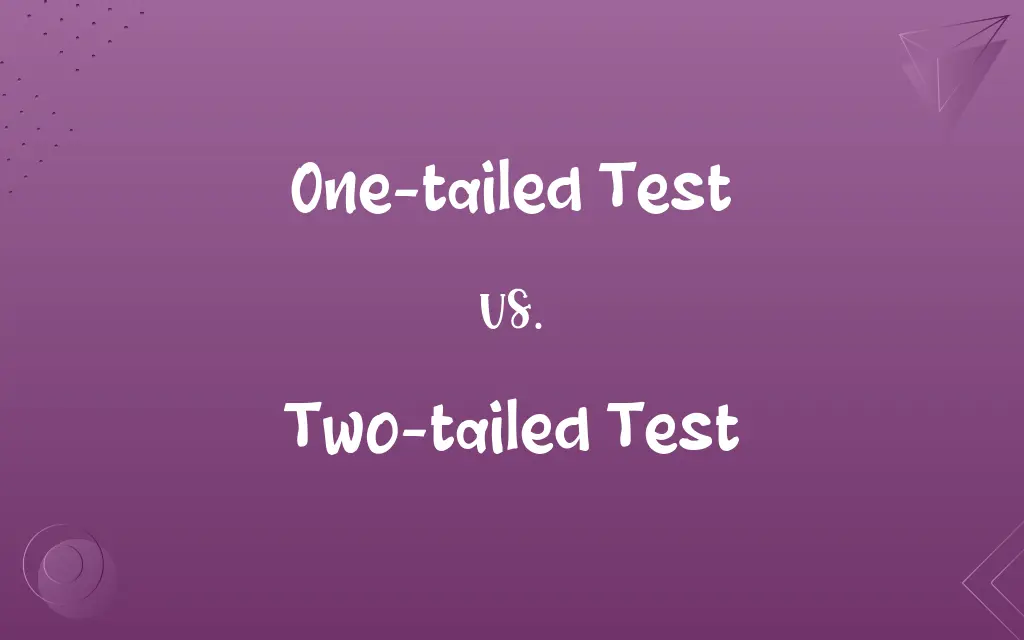 One-tailed Test vs. Two-tailed Test