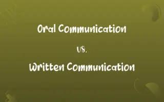 Oral Communication vs. Written Communication