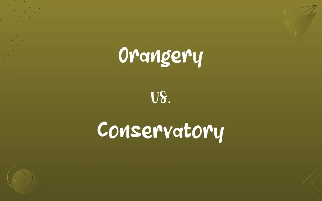 Orangery vs. Conservatory