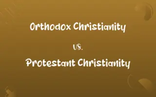 Orthodox Christianity vs. Protestant Christianity