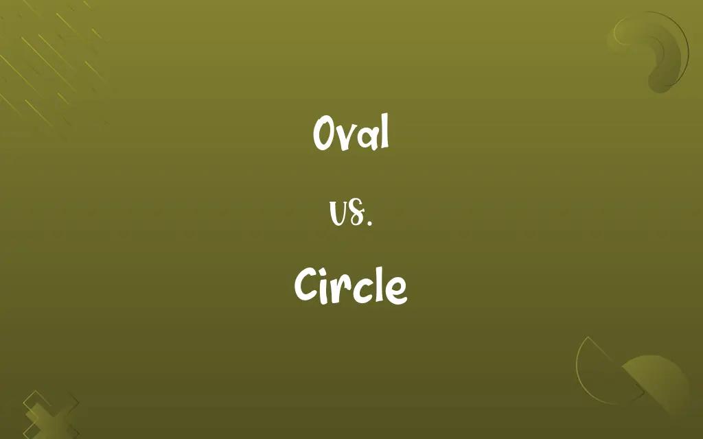 Oval vs. Circle