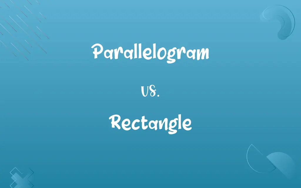 Parallelogram vs. Rectangle