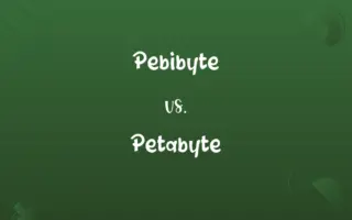 Pebibyte vs. Petabyte