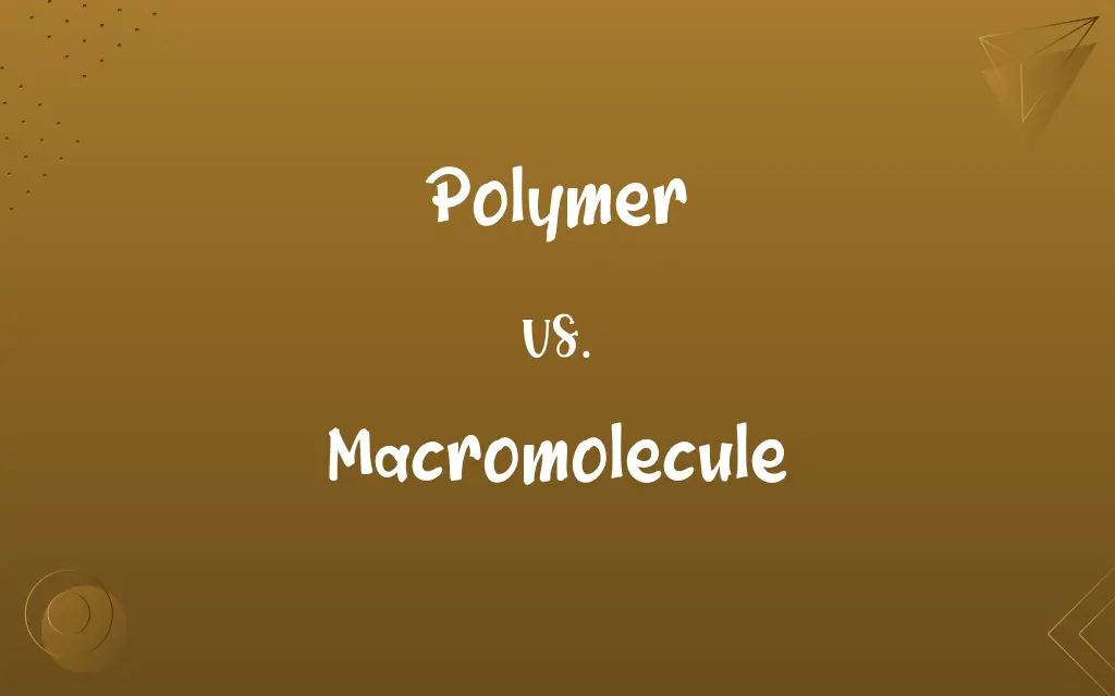 Polymer vs. Macromolecule