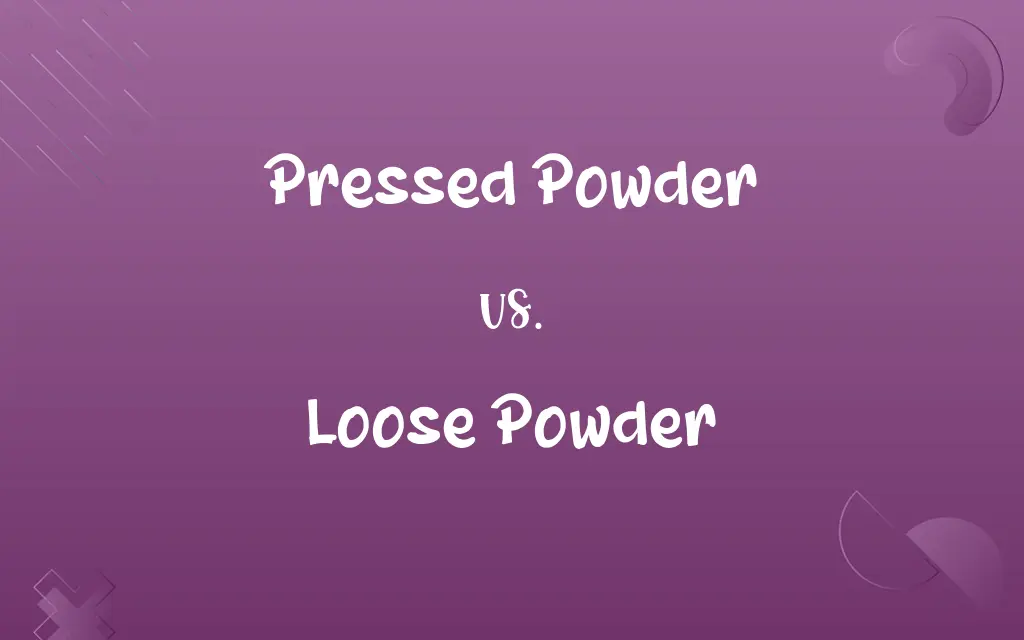 Pressed Powder vs. Loose Powder