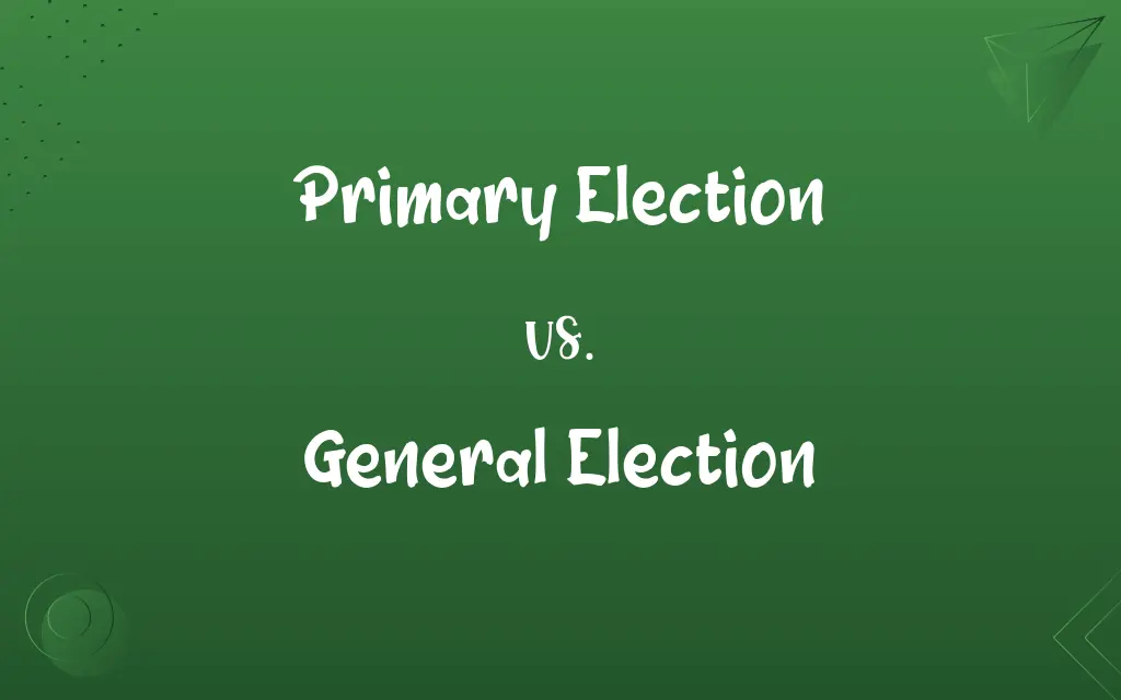 Primary Election vs. General Election