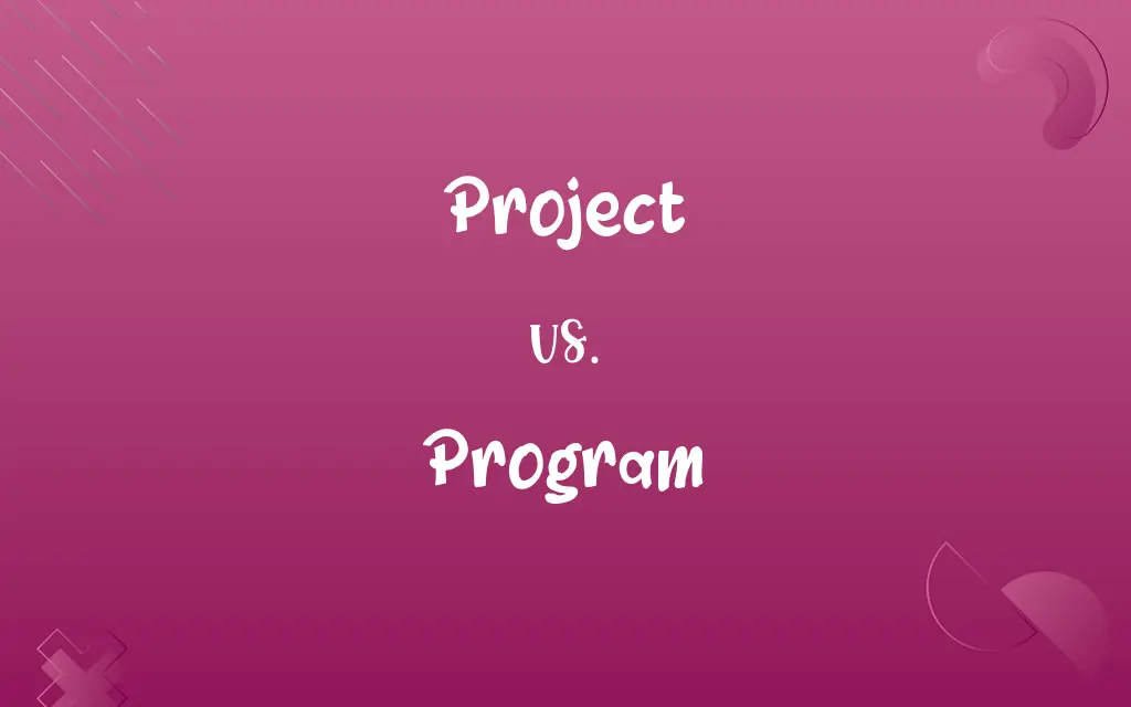Project vs. Program