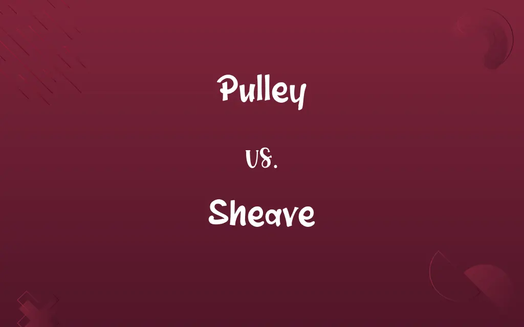 Pulley vs. Sheave