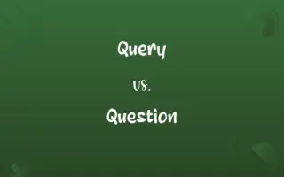 Query vs. Question
