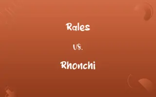 Rales vs. Rhonchi