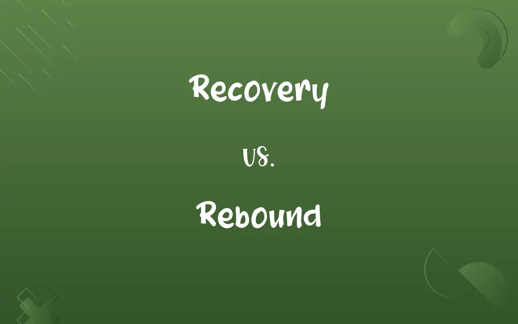 Recovery vs. Rebound