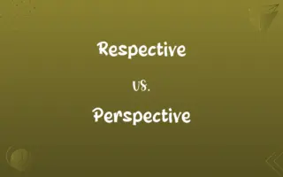 Respective vs. Perspective