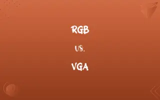 RGB vs. VGA