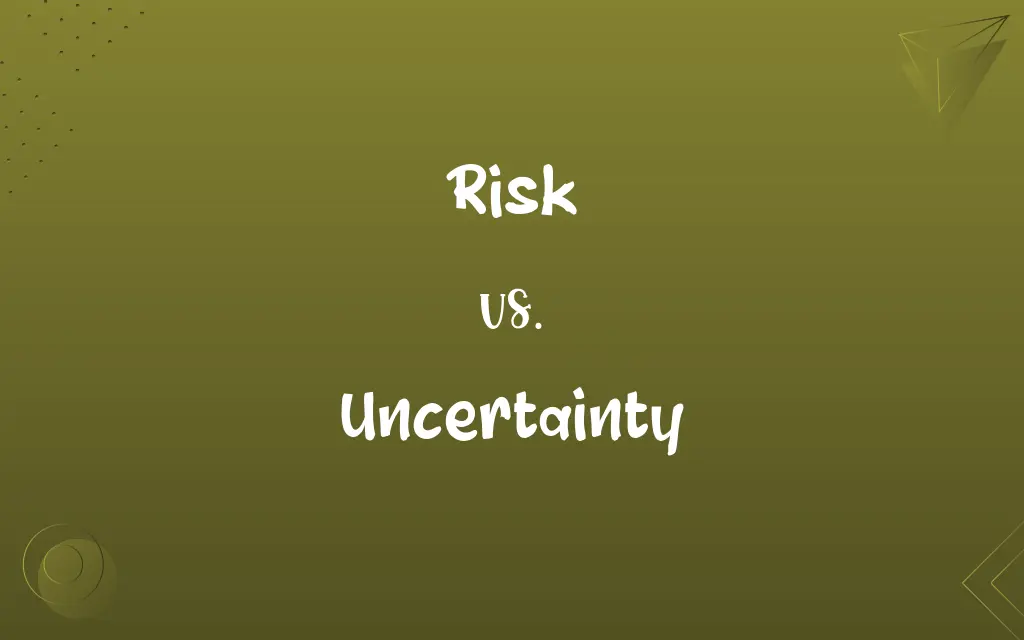 Risk vs. Uncertainty