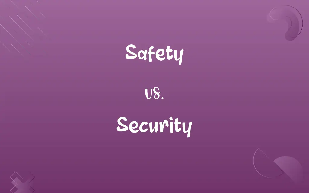 Safety vs. Security