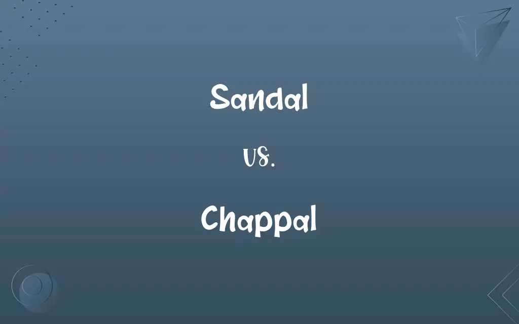Sandal vs. Chappal