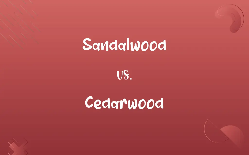 Sandalwood vs. Cedarwood