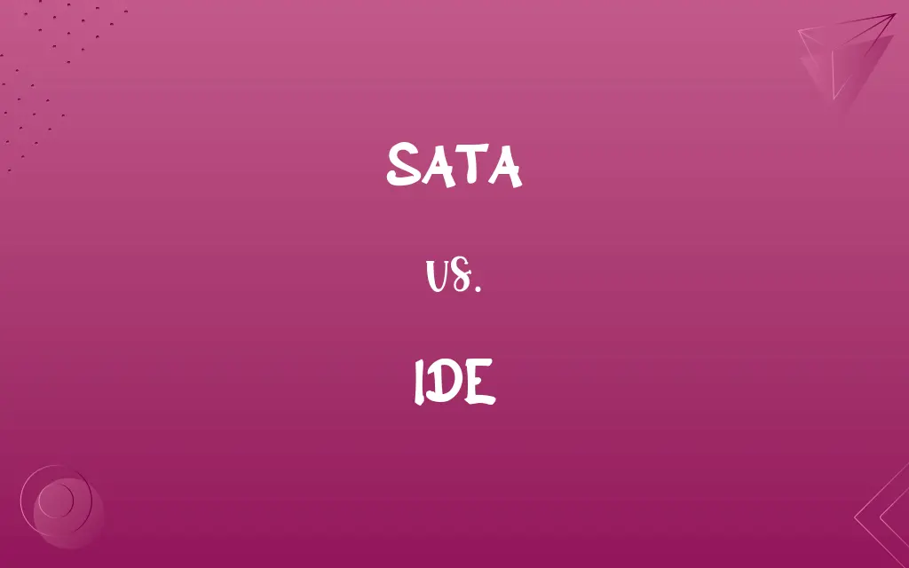 SATA vs. IDE