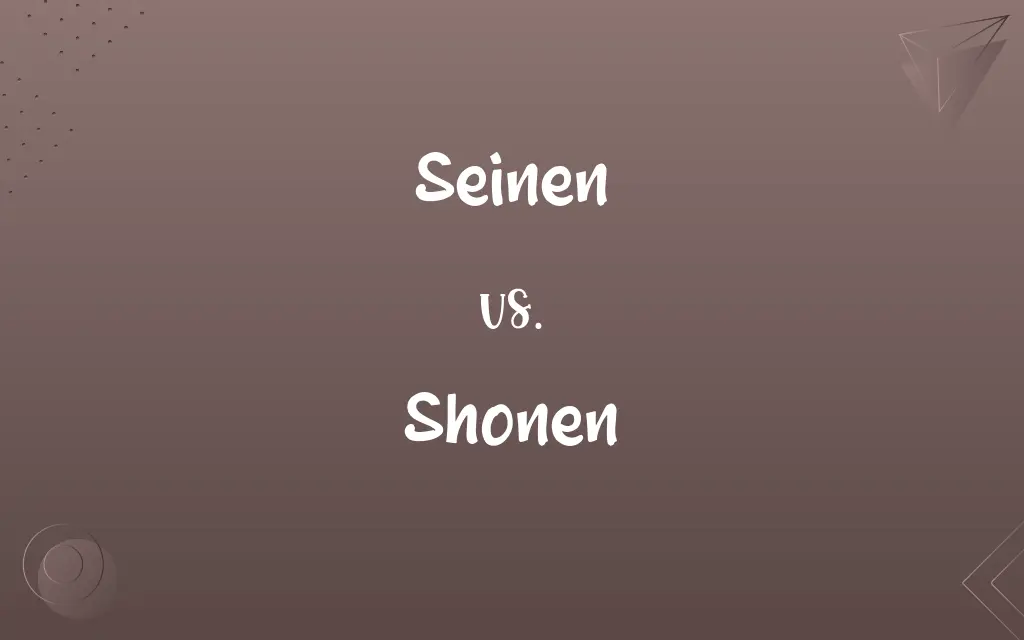 Seinen vs. Shonen