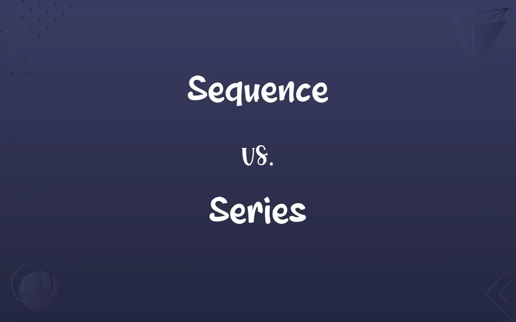Sequence vs. Series