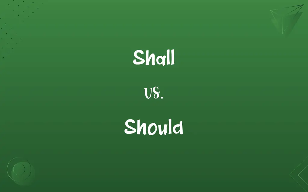 Shall vs. Should
