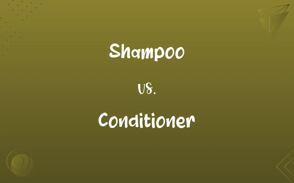 Shampoo vs. Conditioner
