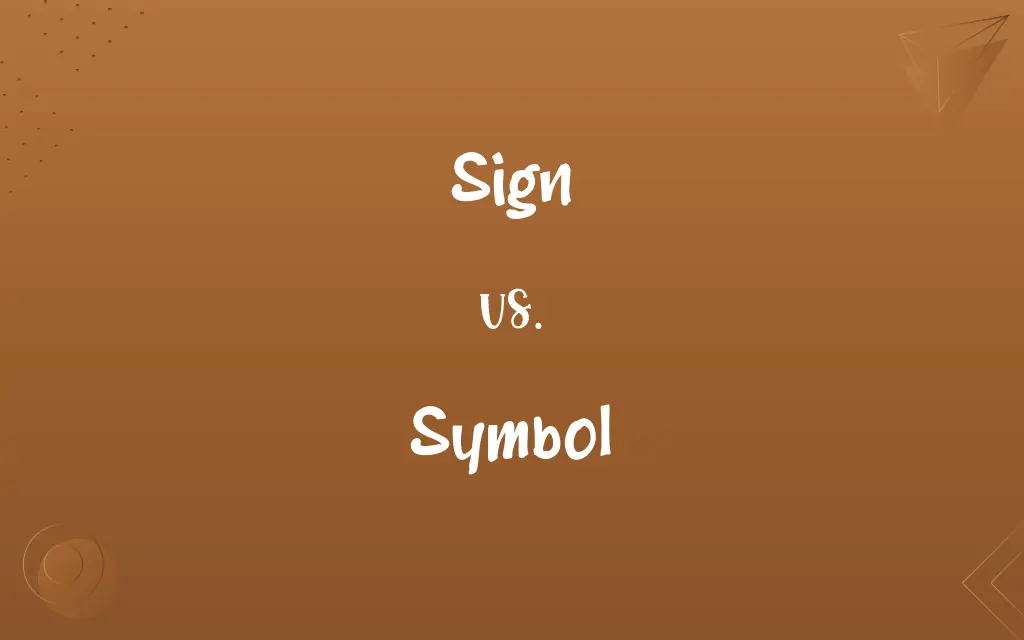 Sign vs. Symbol