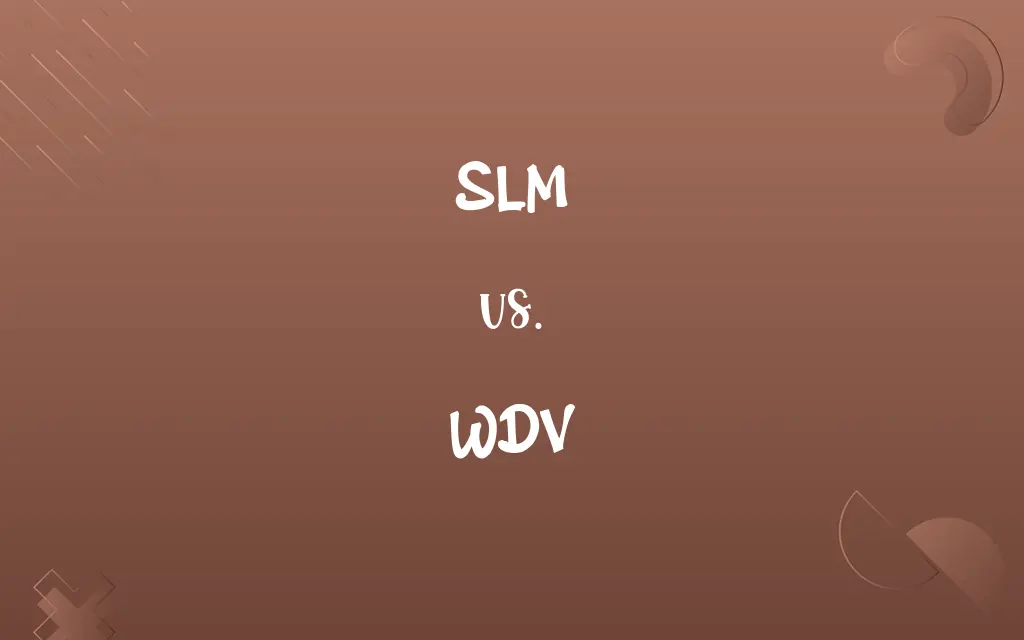 SLM vs. WDV